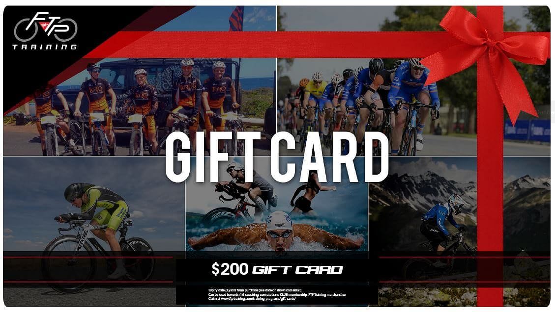 Cycling Coaching Gift Card