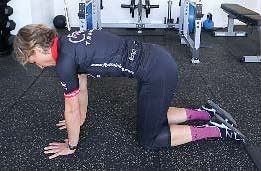 Core Training For Cyclists - Paused bird dog 1 Paused bird dog 1