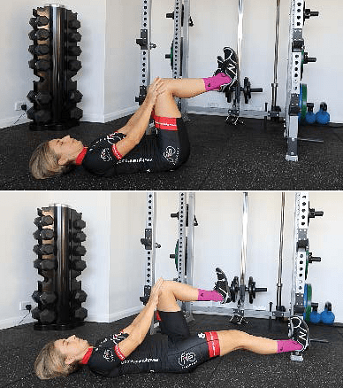 Core Training For Cyclists - dead bug dead bug