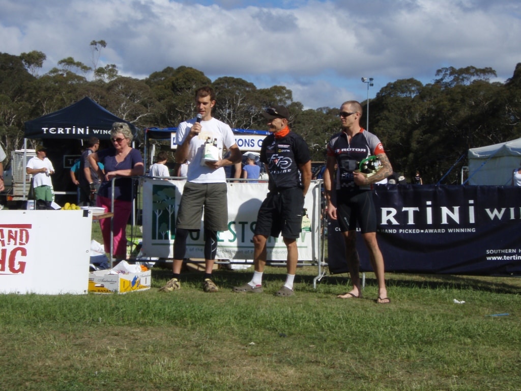 The Fling and Things - pb080101 The 100 mile podium